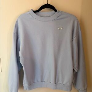 ALO Yoga light Blue Crewneck